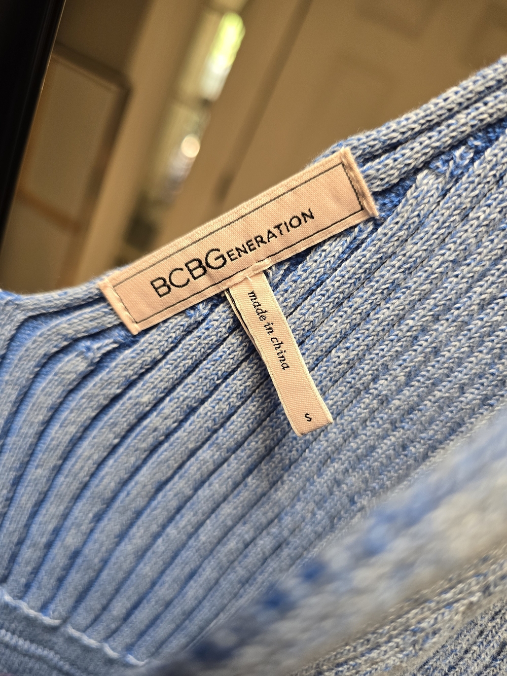 BCBGeneration Ribbed Ruffle Knit Camisole - Picture 3 of 4